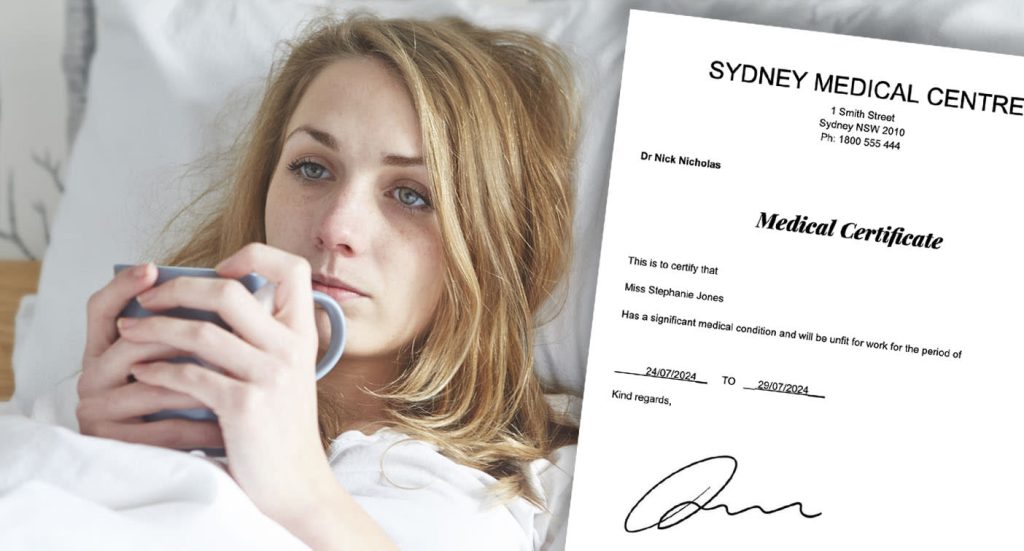 How a 2 Day Medical Certificate Simplifies Short-Term Sick Leave in Australia